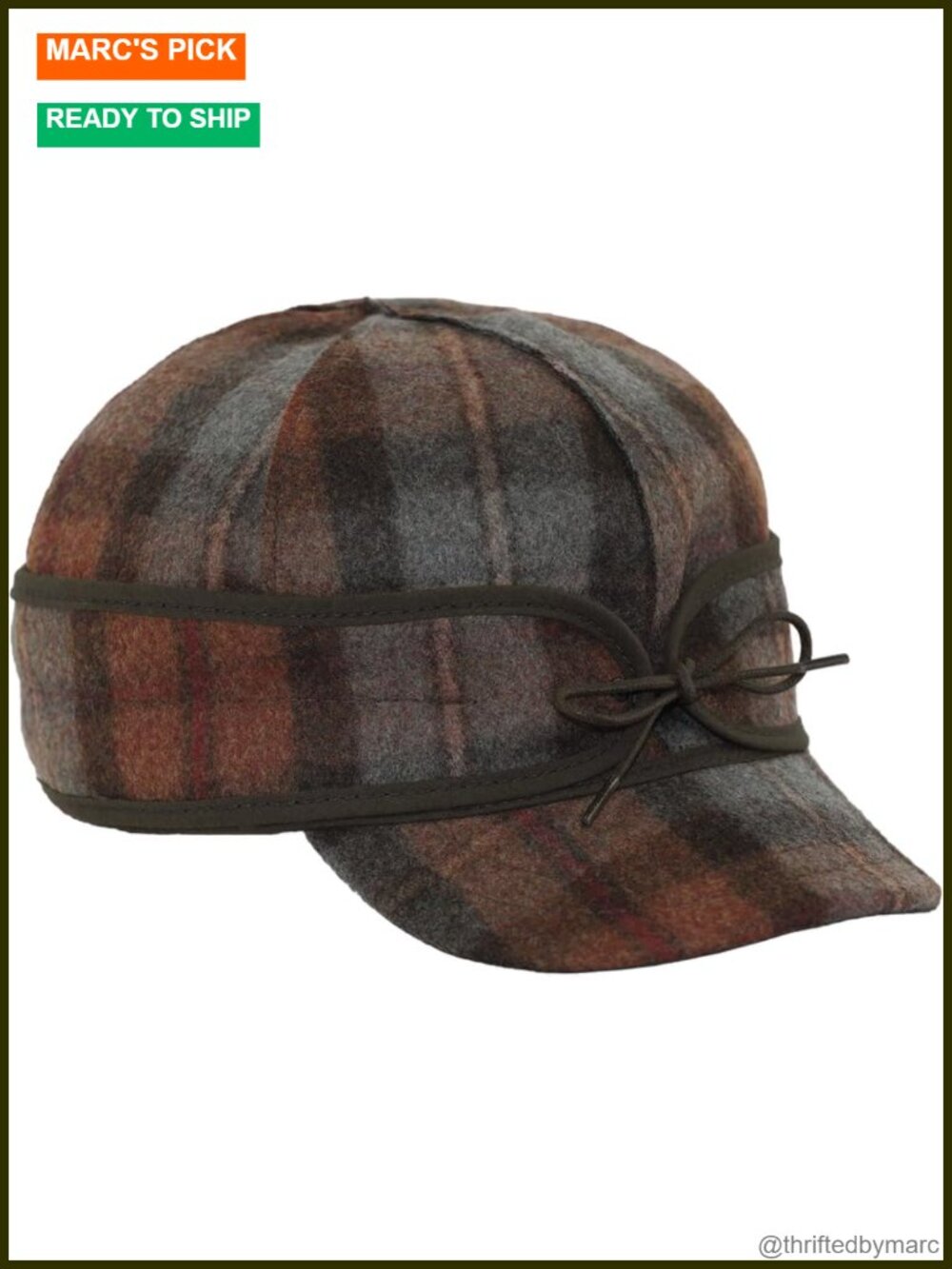 Cotton Newsboy Cap Adjustable Hat Washable